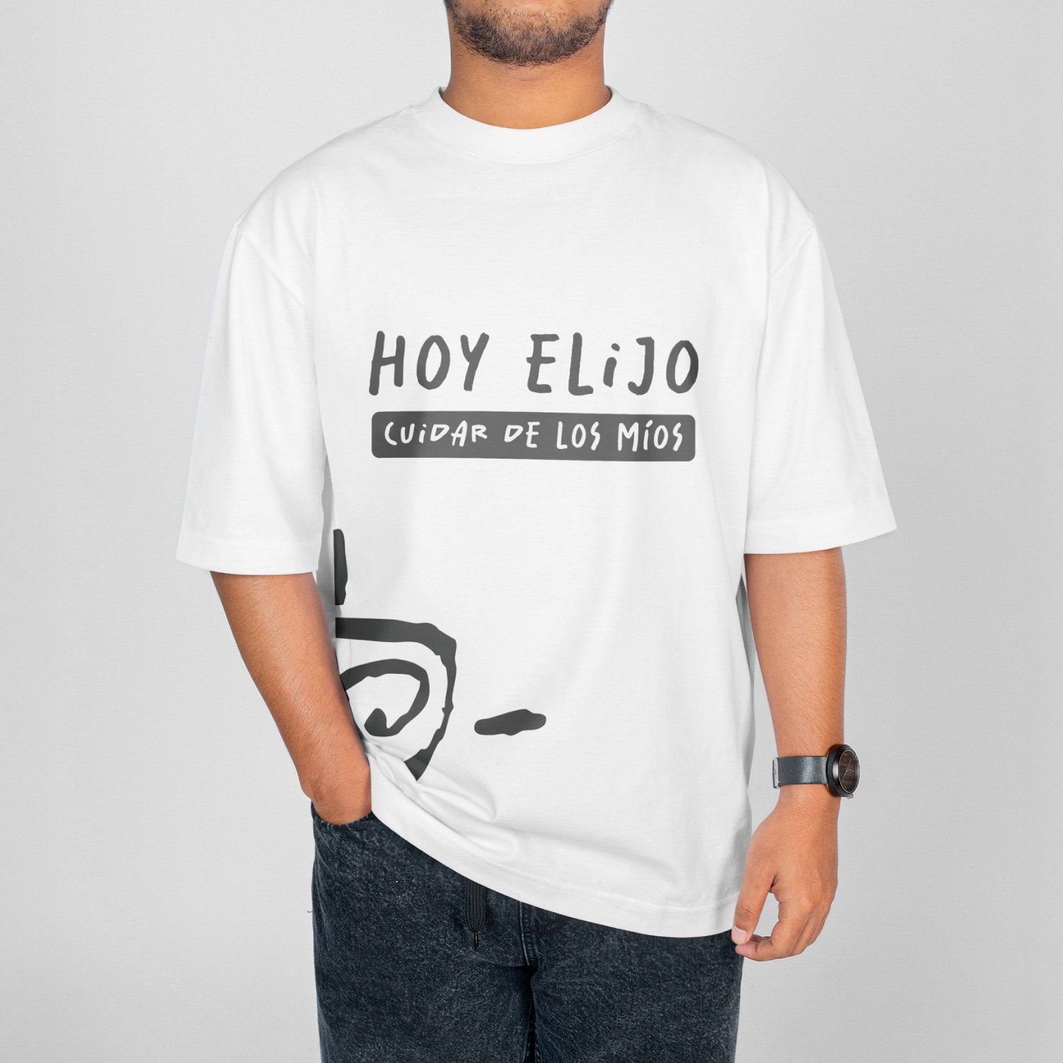 Playera hoy elijo cuidar de los míos